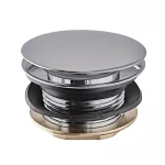 Донный клапан для ванны Koer PW-05-01 1 1/2'' (кнопка) (Цвет хром) (KR3406)