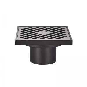 Душовий трап KOER FD10-100x100-180-BLACK (прямий відвід) (Чорний) (KR3414) Душовий трап KOER FD10-100x100-180-BLACK (прямий відвід) (Чорний) (KR3414)