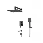 Встраиваемая душевая система со смесителем Koer KB-64010-05 (Цвет черный) (KR3493)