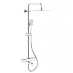 Душевая колонна с термостатическим смесителем Koer KB-57011-01 (Цвет хром) (KR4724)