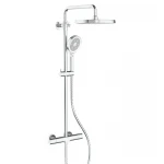 Душевая колонна с термостатическим смесителем Koer KB-55013-01 (Цвет хром) (KR4730)