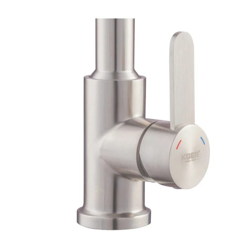 Змішувач для кухні Koer KI-70019-02 (з нерж. сталі) (Колір нерж) (KR4795)