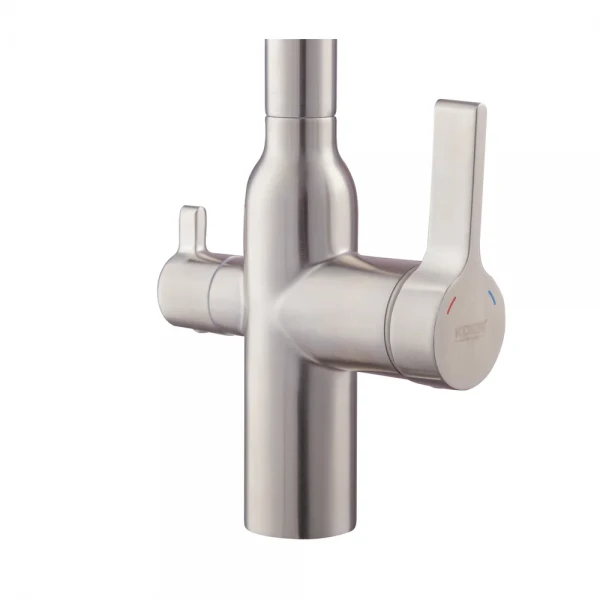 Смеситель для кухни с выходом для питьевой воды Koer KI-72020-02 (из нерж. стали) (KR4797)