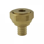 Перехідник з накидною гайкою під плоске ущільнення Koer KA.A08F-16S - 16(2.2mm) x 3/4"F (KR4866)