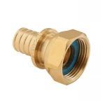 Переходник с накидной гайкой под плоское уплотнение Koer KA.A08F-25S - 25(3.5mm) x 3/4"F (KR4868)