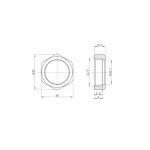 Переходник под евроконус с накидной гайкой Koer KA.A08F-16E - 16(2.2mm) x 3/4"F (KR4869)