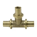 Тройник равнопроходной Koer KA.T25 -25(3.5mm) x25(3.5mm) x 25(3.5mm) (KR4886)
