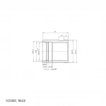Гильза монтажная надвижная Koer KA.S16 - 16-2.2mm (KR4899)