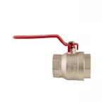 Кран шаровый Koer KR.214 - 3" FF ГГР (ручка "рычаг" красная) (KR4951)