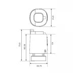 Сервопривод Koer KR.1342 - M30x1.5 (KR4968)