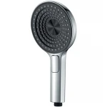 Ручна лійка для душу Koer KP-0403-01 пластикова хромована трирежимна (KR4991)