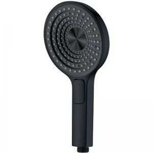 Лейка для душа KOER KP-0403-05 черная матовая из ABS-пластика на 3 режима (KR4993)