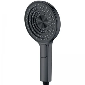 Ручная лейка для душа KOER KP-0403-07 из ABS-пластика графитовая, трехрежимная (KR4997)