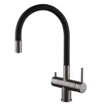 Смеситель для кухни Koer KB-72002-07 с выходом для питьевой воды (KR5003)