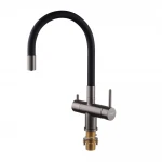 Смеситель для кухни Koer KB-72002-07 с выходом для питьевой воды (KR5003)