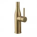 Смеситель для кухни Koer KI-70004-12 с выдвижным изливом (нерж. сталь) (KR5004)