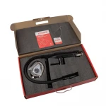 Смеситель для кухни Koer KI-70005-05 с черным силиконовым изливом (нерж. сталь) (KR5005)