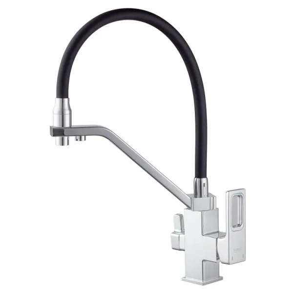 Смеситель для кухни Koer KB-72009-01 с выходом для питьевой воды (KR5006)