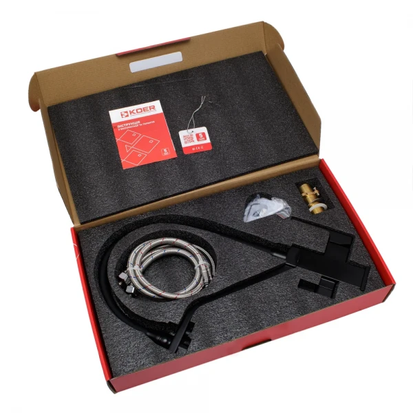 Смеситель для кухни Koer KB-72009-05 с выходом для питьевой воды (KR5007)