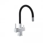 Смеситель для кухни Koer KB-72023-01 с выходом для питьевой воды (KR5008)