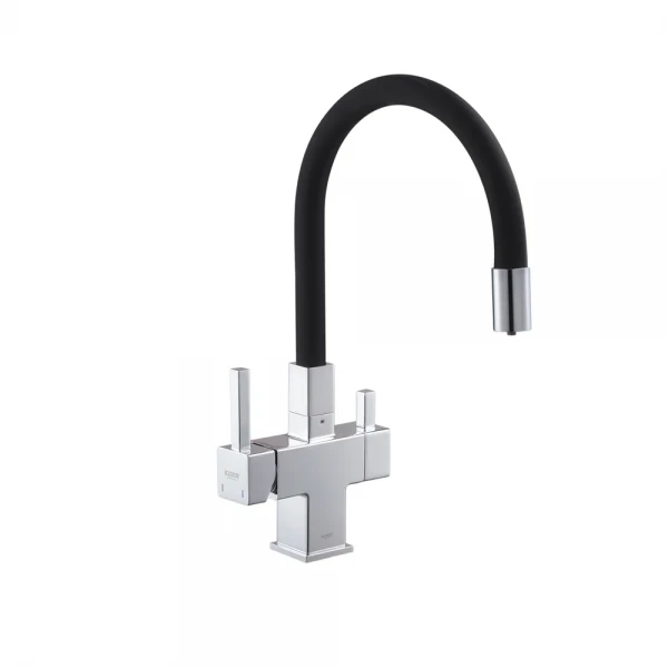 Смеситель для кухни Koer KB-72023-01 с выходом для питьевой воды (KR5008)