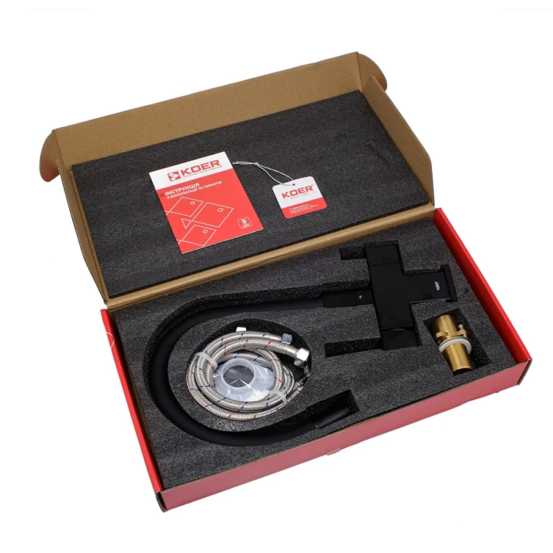 Смеситель для кухни Koer KB-72023-05 с выходом для питьевой воды (KR5009)