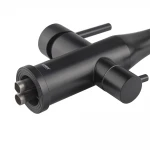 Смеситель для кухни Koer KI-72024-05 с выходом для питьевой воды (нерж. сталь) (KR5012)