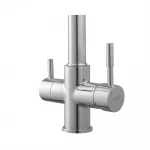 Смеситель для кухни Koer KB-72025-01 с выходом для питьевой воды (излив – пружина) (KR5014)