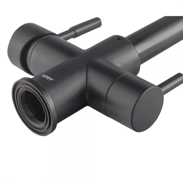 Смеситель для кухни Koer KB-72025-05 с выходом для питьевой воды (излив – пружина) (KR5015)