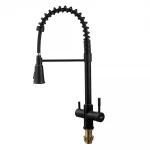 Смеситель для кухни Koer KB-72025-05 с выходом для питьевой воды (излив – пружина) (KR5015)