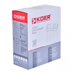 Фильтр для холодной воды Koer KV-25-1/2 (2 колбы, 8 атм. 1/2") (KR5020)