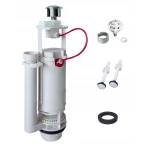 Комплект арматури Koer KT-0301-1/2" (спускна 2-х + наповнювальна з універс. підключенням) (KR5058)