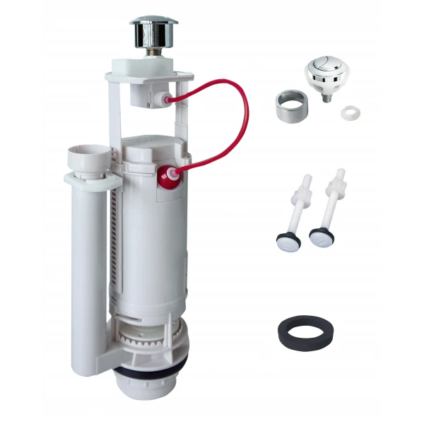 Комплект арматури Koer KT-0301-1/2" (спускна 2-х + наповнювальна з універс. підключенням) (KR5058)