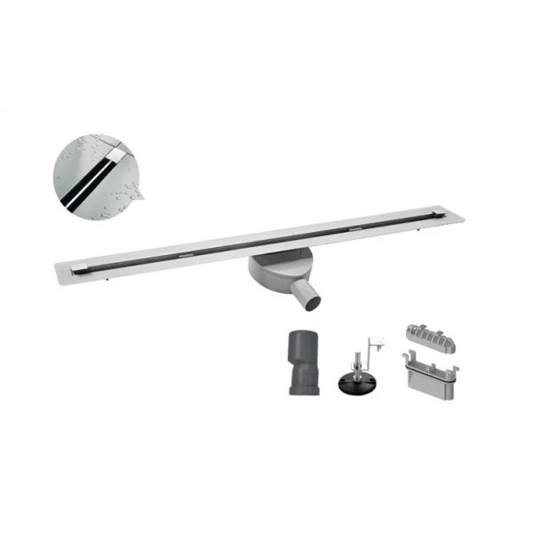 Душевой трап "Тонкий" Koer FD07-20x800-Slender из нержавеющей стали SUS304 (KR5137)