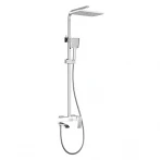 Душова колона KOER KB-56007-04 зі змішувачем, 3 функції (Колір хром+білий) (KR5159)
