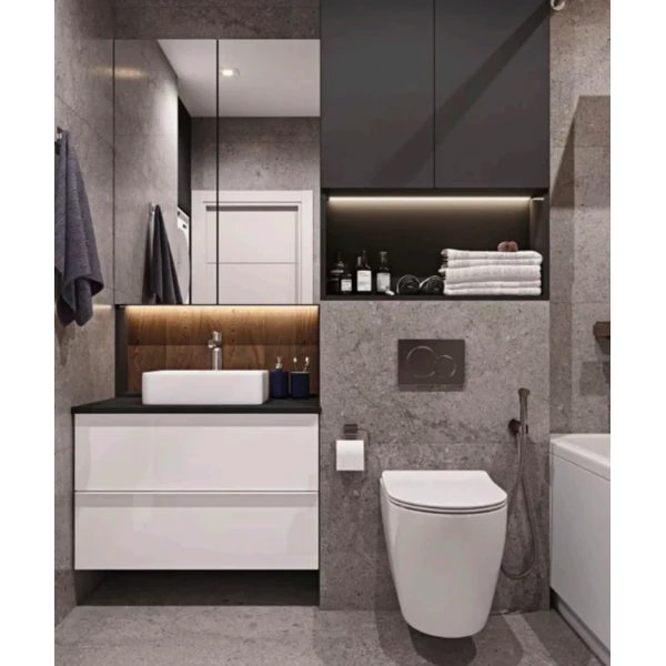 Комплект установочный для унитаза Koer KT-0501-01 (с пан. смыва KT-0601-01 Хром + звукоиз.) (KR5168)