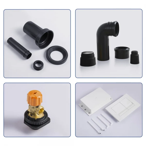 Комплект інсталяційний для унітазу Koer KT-0501-03 (з пан. змиву KT-0601-03 Біла + звукоіз.) (KR5169)