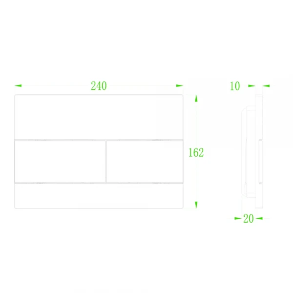 Комплект інсталяційний для унітазу Koer KT-0501-05 (з пан. змиву KT-0601-05 Чорна матова +звукоіз.) (KR5170)