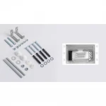 Комплект установочный для унитаза Koer KT-0502-01 (с пан. смыва KT-0602-01 Хром + звукоиз.) (KR5171)