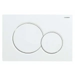 Панель змиву KOER KT-0601-03 пластикова, кнопка кругла (KR5175)