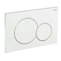 Панель змиву KOER KT-0601-03 пластикова, кнопка кругла (KR5175)