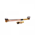 Сифон для ванны Koer BD-02-01 с переливом ''полуавтомат'', латунь (KR5195)