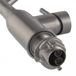 Смеситель для кухни Koer KI-70026-02 с черным силиконовым изливом (KR5209)