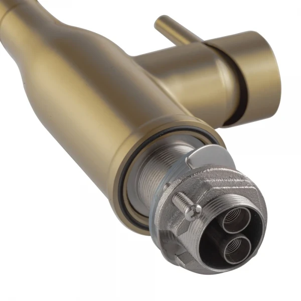 Смеситель для кухни Koer KI-70026-12 с белым силиконовым изливом (KR5212)