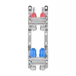 Коллекторный блок с расходомерами и евроконусами Koer KR.1210-2 - 1"x2 WAYS (KR5264)