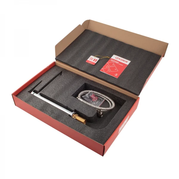Смеситель для умывальника Koer KB-11028-01 высокий (KR5293)