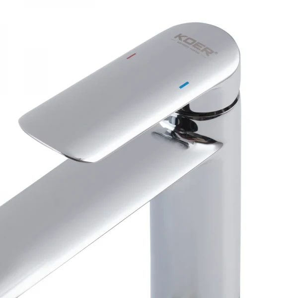 Смеситель для умывальника Koer KB-11028-01 высокий (KR5293)
