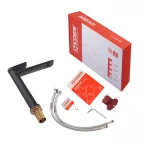 Смеситель для умывальника Koer KB-11028-05 высокий (KR5294)