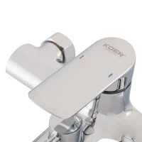 Змішувач для ванни з коротким виливом Koer KB-40028-01 (KR5305)