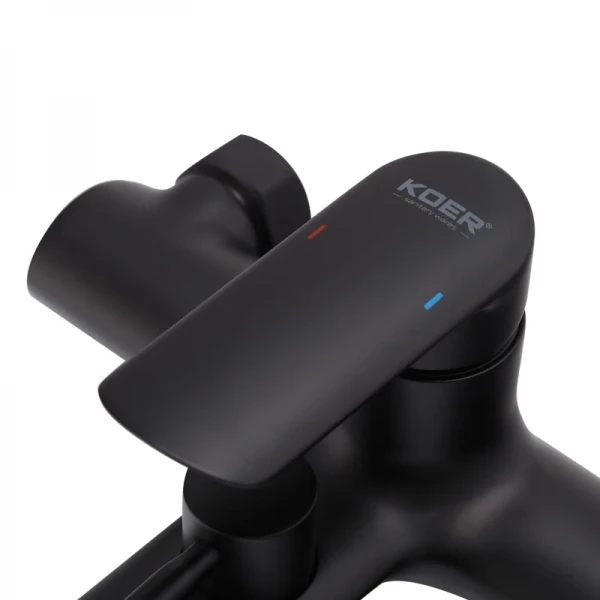 Смеситель для ванны с коротким изливом Koer KB-40028-05 (KR5306)